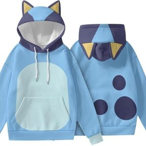 Unisex Cartoon Cosplay Hoodie One Size