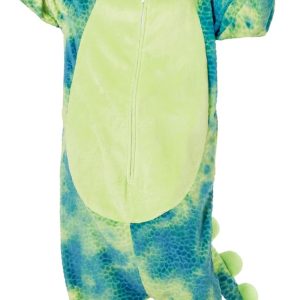 Unisex Tie-Dye Triceratops Onesie Pajamas One Size